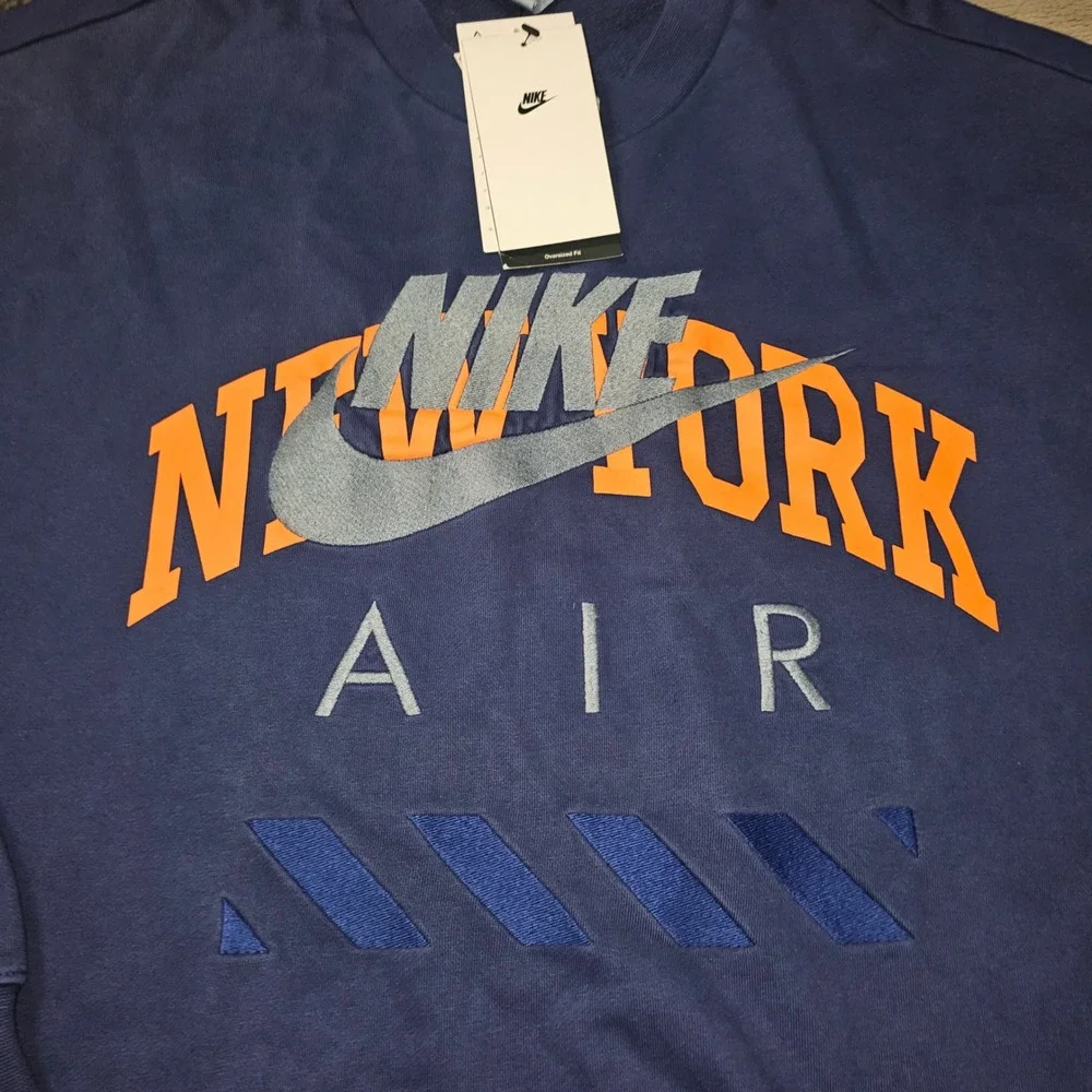 Nike New York Air Sweatshirt Mens Large Blue HQ1101-492 NWT